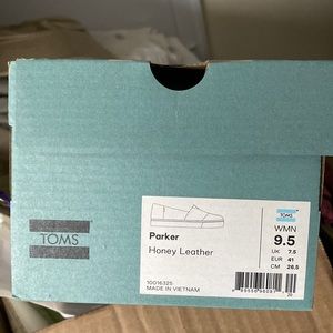 Tom’s parker honey leather